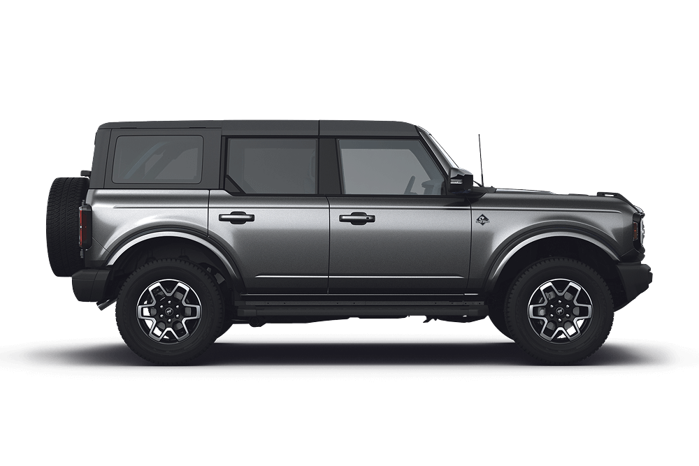 Side profile view of the Ford Bronco